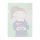 あーとイラスト工房のドキドキバレンタインデー Clear File Folder