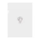 戦国時代マニアのデフォルメ毛利元就君 Clear File Folder