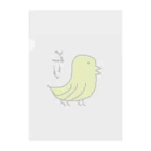 no_birdのとり クリアファイル