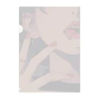 ハチドリ(HACHIDORI)のTongue Piercing クリアファイル