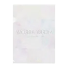 MERRY ARROW by meofairy336の“MERRY ARROW LOGO” Clear File Folder