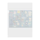 ATELIER PER BAMBINI HOHO BUBU.のたがみ　ねね／ス　プ　ラ　トゥーン3。 Clear File Folder