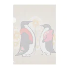 MEGROOVEのペンギン6 クリアファイル