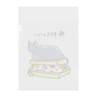 nya-mew（ニャーミュー）の板きもちいいニャーちゃん Clear File Folder