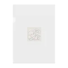 kawashowのトイプードルがリラックス Clear File Folder