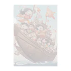 AQUAMETAVERSEの勇気と喜びの航海 Marsa 106 Clear File Folder