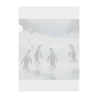 akipen76の共存を目指すペンギン クリアファイル
