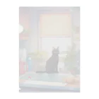 chinenroiのキッチンとねこ Clear File Folder