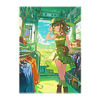 シロクマペンギンのトレインアパレルショップ Clear File Folder