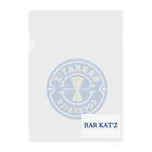 BAR KAT'ZのBAR KAT'Z　オリジナルグッズ Clear File Folder