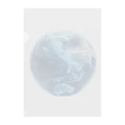 Ryoukaの地球_ガラス玉 Clear File Folder