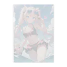 sion1010の水着の少女グッズ Clear File Folder