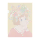 COROLFUL TOYBOXのMokuMoku-レトロルーム- Clear File Folder