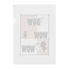 BOWWOWWOWのBOWWOWWOW Clear File Folder