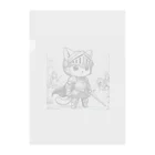 われらちきゅうかぞくのナイト キャッツ(Knight Cats) Clear File Folder