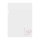 ぴりたぁのグッズ販売場のとてもかわいい猫 Clear File Folder