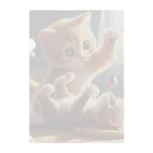 kangekiの遊ぶにゃんこNo.6 Clear File Folder