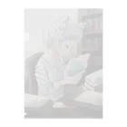 あーとイラスト工房の文学の時間 Clear File Folder