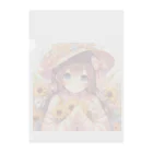 akipoyoのフローラ ちゃん Clear File Folder