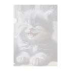 kangekiのあかんべにゃんこNo.4 Clear File Folder