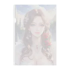 AQUAMETAVERSEの赤い薔薇の髪飾りがステキな王女　BLUE PLUM  691 Clear File Folder