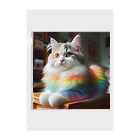 Creation CATの虹色CAT Clear File Folder