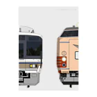 sushima_graphical_trains / SHI-DEの奈良の列車No.1_485系200番台 / 221系 Clear File Folder