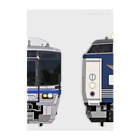 sushima_graphical_trains / SHI-DEの滋賀の列車No.2_485系200番台 / 521系 Clear File Folder