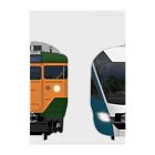 sushima_graphical_trains / SHI-DEの神奈川の列車No.17_E261系 / 113系2000番台 クリアファイル