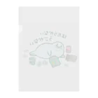 マカロニ工房の働かないアザラシ Clear File Folder