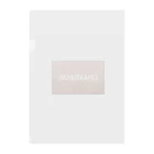 HAMONISUのChakra528 Clear File Folder