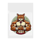 MUSCLE CAT 🐈🐈‍⬛のマッスルキャット　キジ虎 クリアファイル