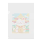 Toridoshisanの招く猫　あなたに幸せを　② Clear File Folder