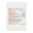 オリジナルグッズショップ KIJITORAのDELICIOUS BURGER Clear File Folder