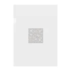 BONZEWORKSの花と鳥1 Clear File Folder