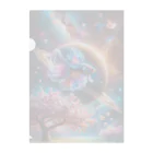 くちベタのベタと宇宙① Clear File Folder