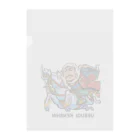 freehandの上杉　謙信 Clear File Folder