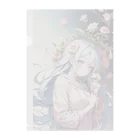 🐋うくはのお店の花と君7 Clear File Folder