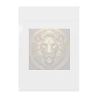タカヤマ・サイトの金獅子の紋章・プライド クリアファイル