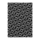 101DESIGNの101DESIGNのフルグラフィック(白) Clear File Folder