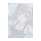 SWQAのプールを楽しむjk Clear File Folder