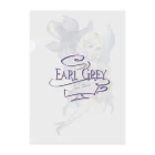 Earl Grey tea timeのCharlotte（シャーロット） Clear File Folder