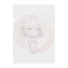 AIアイドル♡えとむす♡ひなこの宝箱のひなこ♡ゆかたチャレンジ クリアファイル