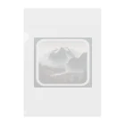 天明裕司の霧の中の静寂な山々 Clear File Folder