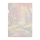 Rパンダ屋の「秋風景グッズ」 Clear File Folder