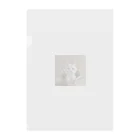 enercoの折り紙　バスケットに入っている猫 Clear File Folder