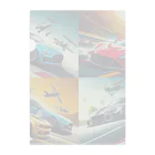 nerobooのお店のスポーツカーのグッズです Clear File Folder