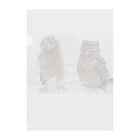 いおりとチャンネル🦉のいお🦉りと🦉 クリアファイル