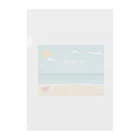 山田綾の夏！Summer！ Clear File Folder