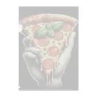 yuriseのおしゃれなpizzaのグッズ Clear File Folder